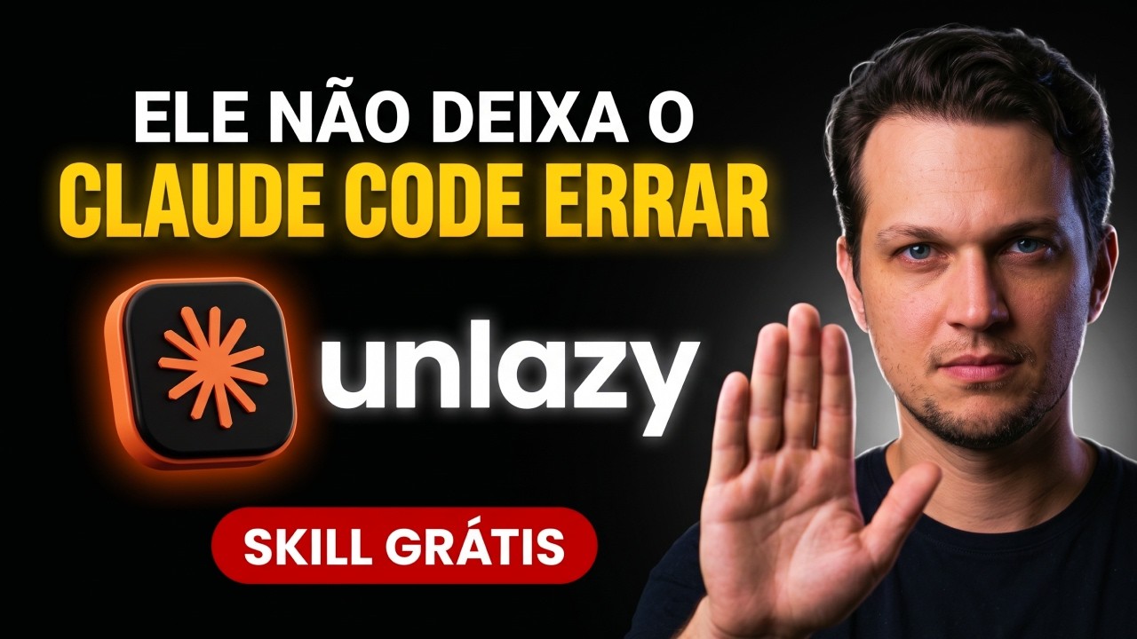Acesso Gratuito: Essa skill GRÁTIS não deixa o Claude Code encerrar enquanto tiver bugs! (unlazy)