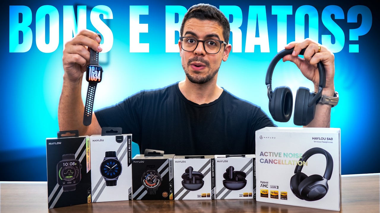 Análise Prática: Testei 6 Produtos Hypados da Haylou! Vale a Pena?