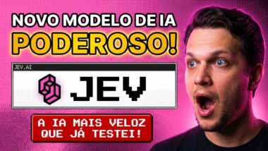 Lançou uma IA que se recusa a escrever. E isso é o ponto (testei o Jev)
