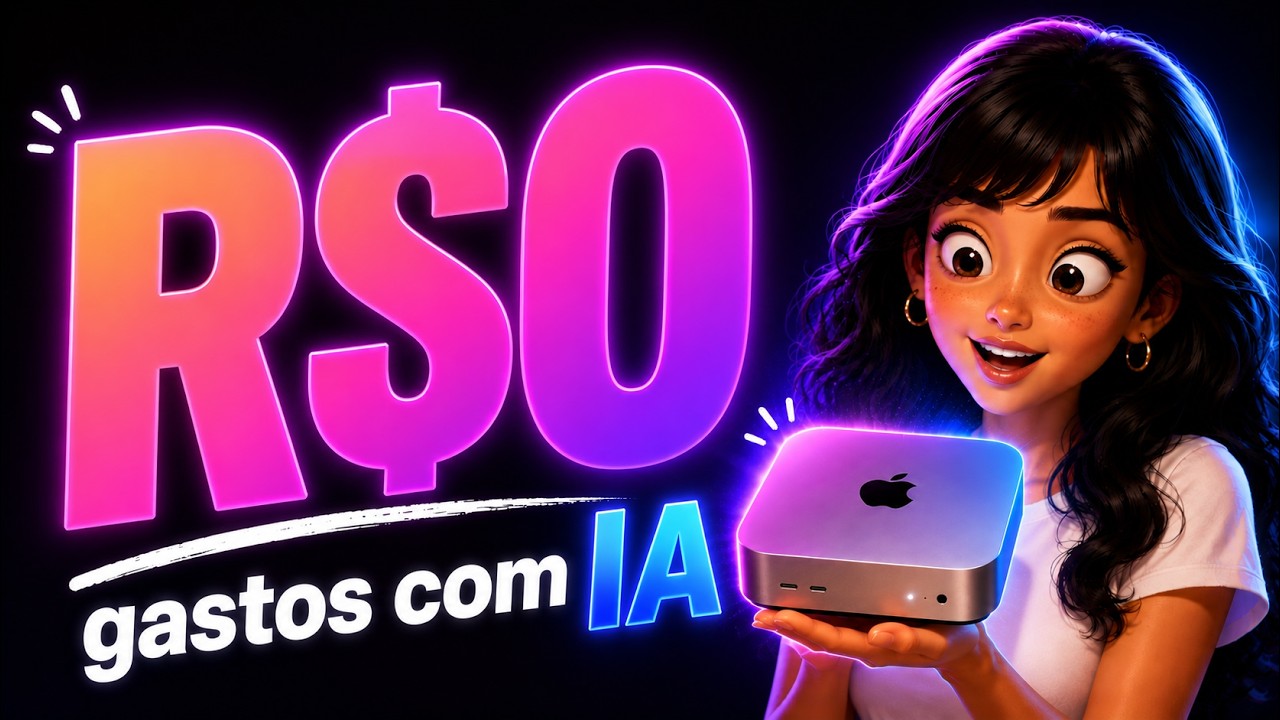 Review Prático: O Mac Mini Mais Básico Consegue Rodar IA? Eu Testei