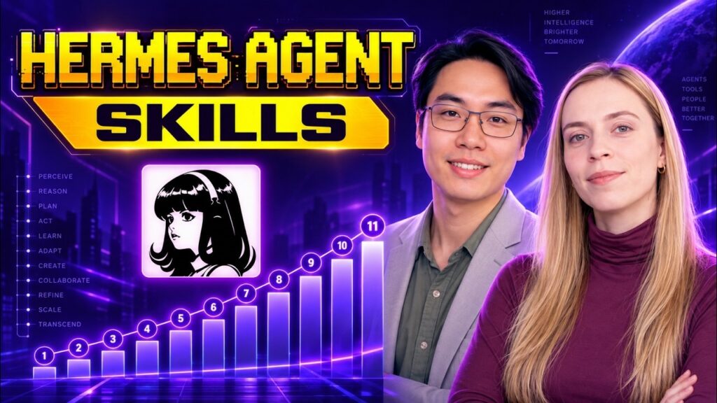 Testei Dezenas de Skills do Hermes Agent, Essas 11 Valem a Pena