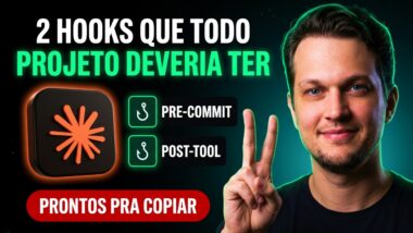 Você NÃO USA todo o potencial do Claude Code! Aprenda hooks
